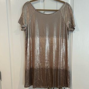 Free People Sequin Mini Dress